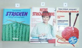 Stickbucher - 3 Bücher im Einzelverkauft