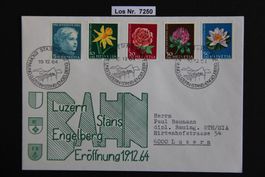 PJ 1964 Brief mit sauberem Sonderstempel            Los 7250