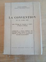 La Convention du 23 Avril 1858 - Fribourg 