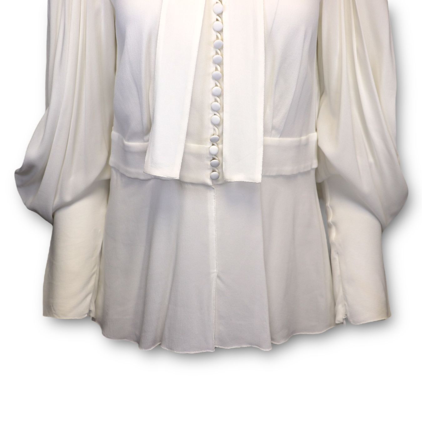 Dolce & Gabbana Camicette: Dolce & Gabbana Bluse weiss IT 44 DE 40 – Usato da Binningen venduto da Designerlabels 4