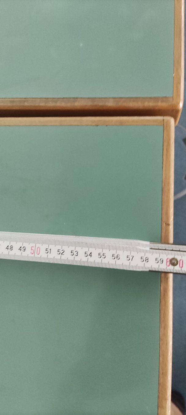 Tavoli: Massiver Arbeitstisch auf Rollen ( Schedle oder Embru?) – Usato da Solothurn venduto da Csw1 3