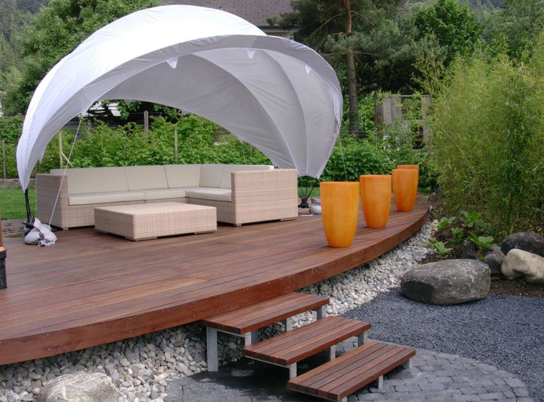 Wogg Tende & Padiglioni: Sonnenschutz WOGG-Pavillon – Nuovo e nell'imballaggio originale da Boll venduto da butzli64