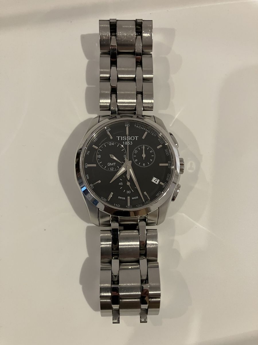 Tissot Orologi: Tissot Couturier Quartz Chronograph GMT – Usato da Uzwil venduto da Goran110285 1