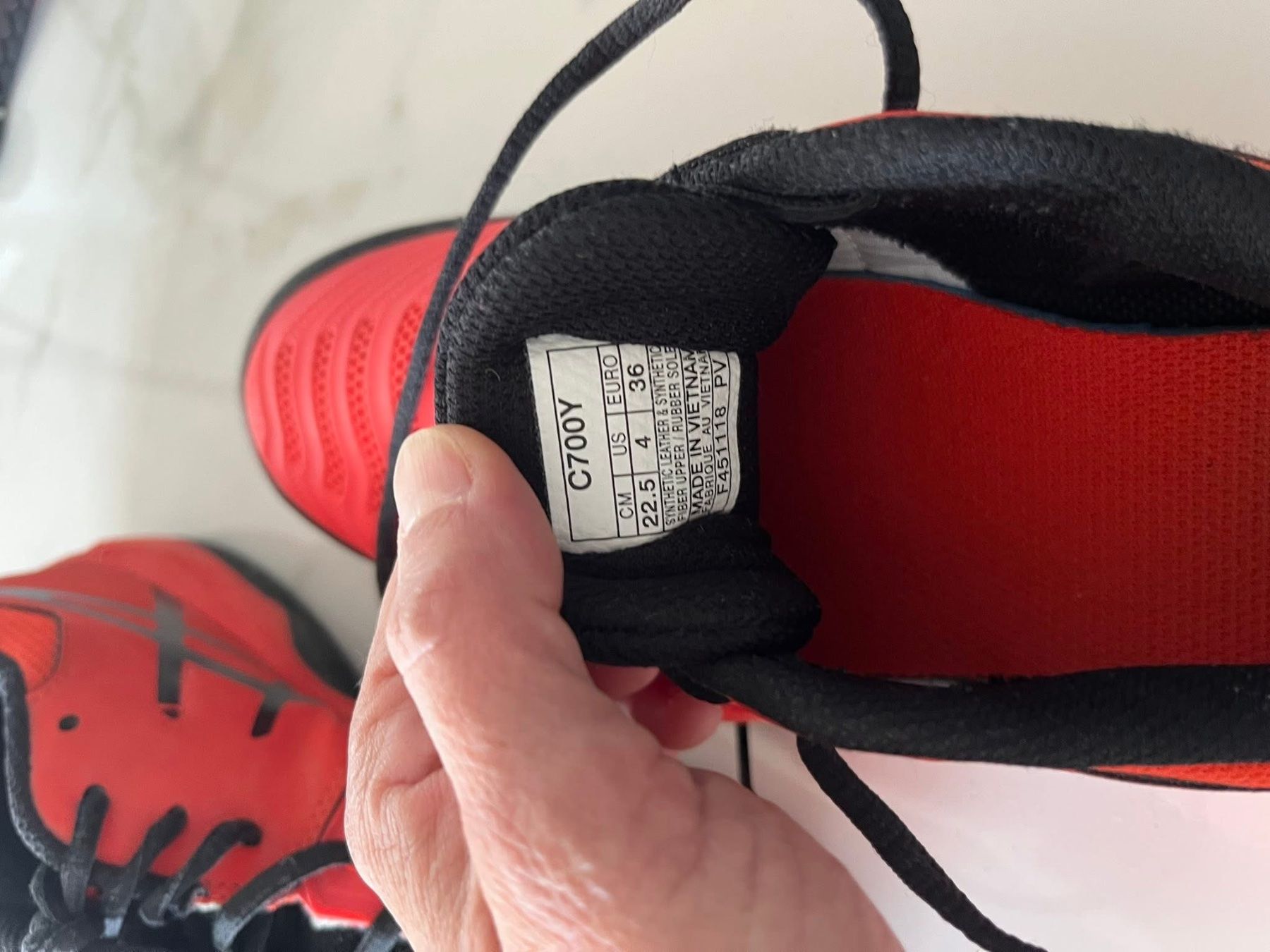Asics Chaussures hommes: Tennisschuhe Asics Gr 36 – D'occasion à glis par rote_liese 2