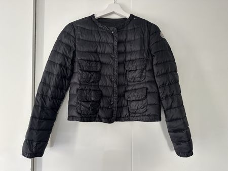 Black Moncler Puffer Jacket