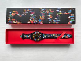 Swatch Uhr, Aktionärsgeschenk 2023, neu / nie getragen