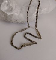 VINTAGE HALSKETTE KETTE SILBER 925