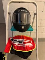 LS2 Vector Evo Motorradhelm, Grösse M (57-58) -Top Zustand!