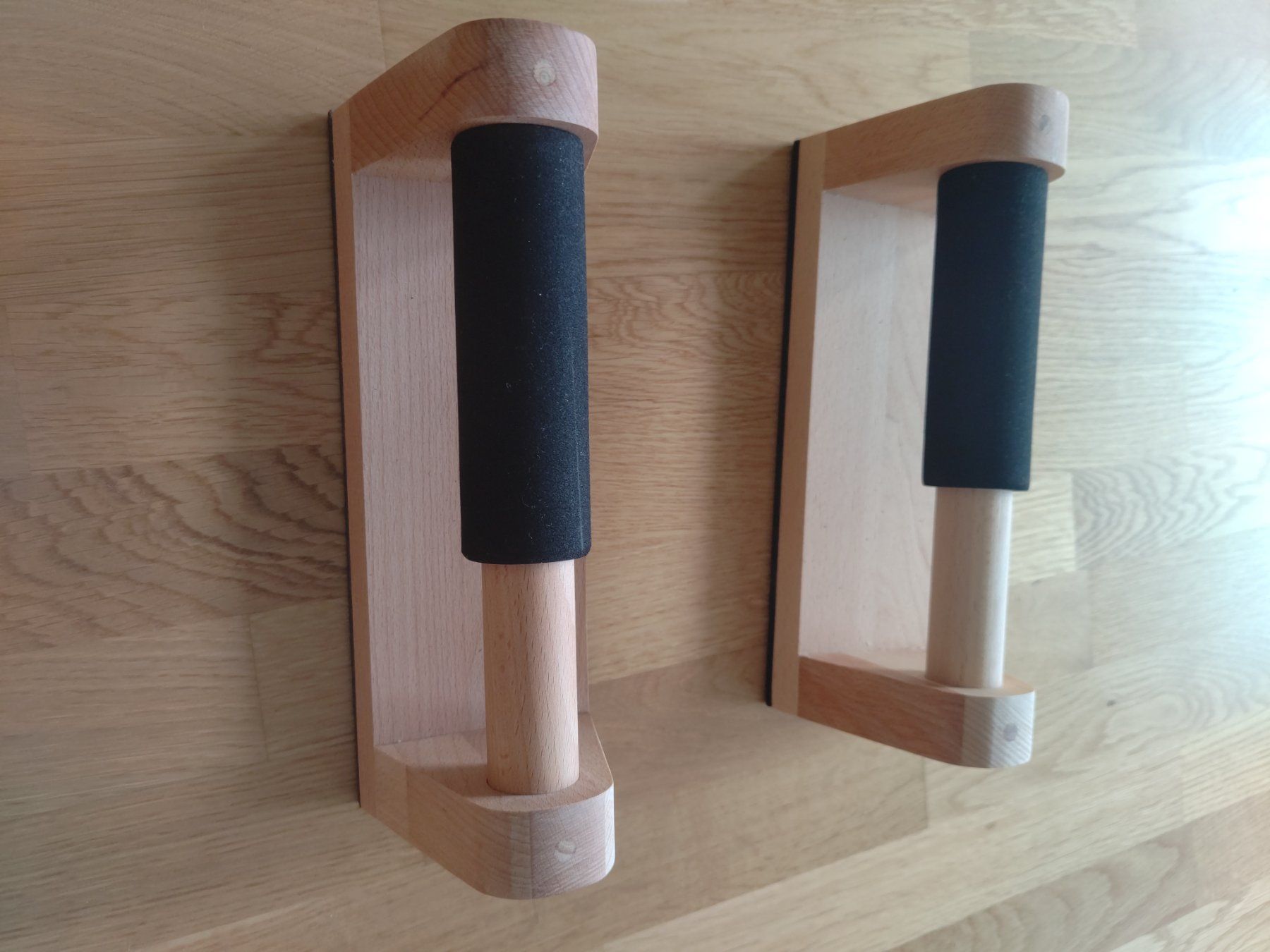 Hometrainer: Holz Fitness Handles – Usato da Zürich venduto da jyhl7 1