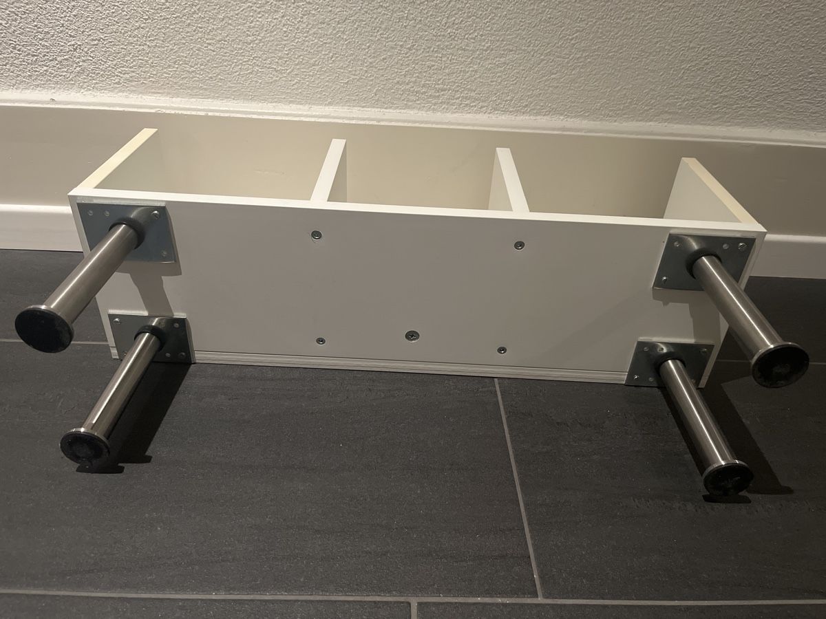 Scaffali: weisses Regal mit 3 Fächern – Usato da Olten venduto da Sime33 4