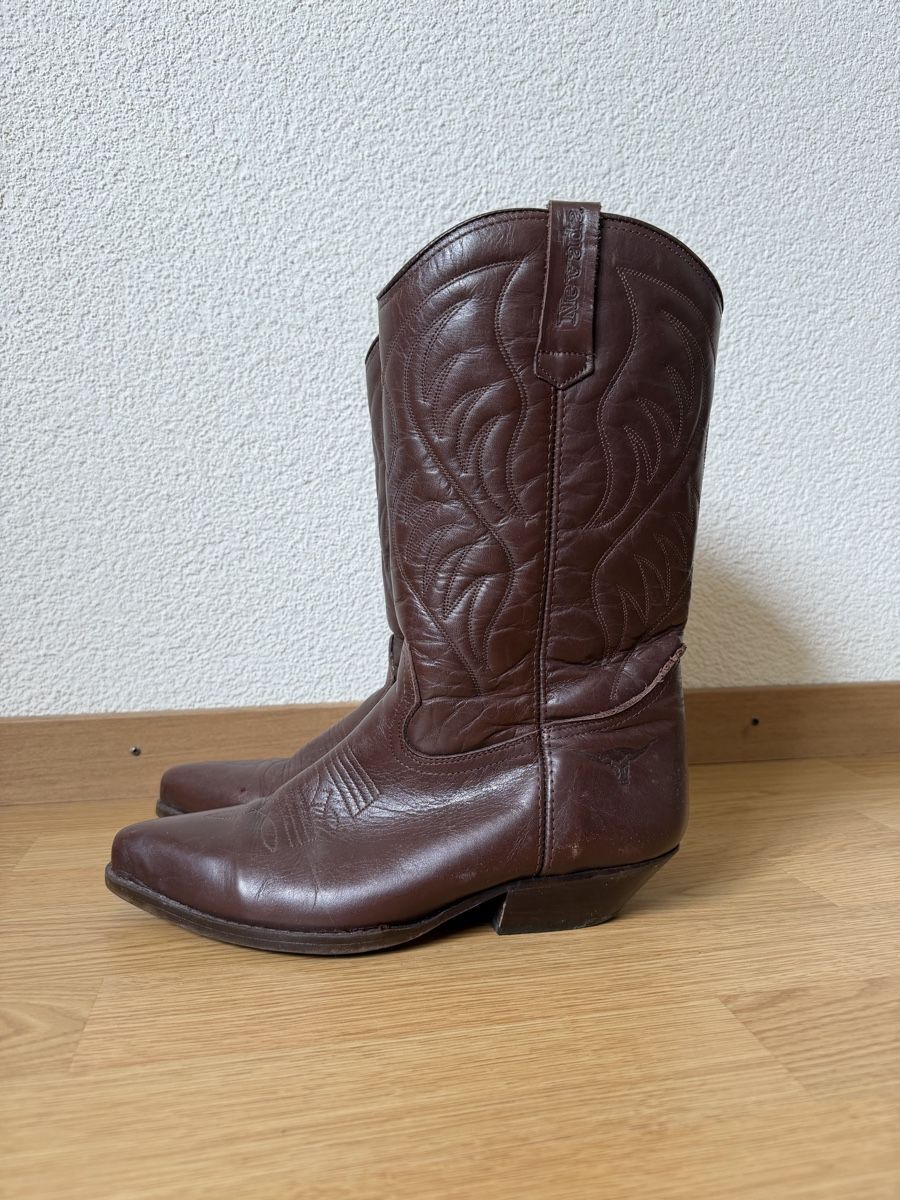 Scarpe da uomo: Braune Cowboy Stiefel – Usato da Zürich venduto da per_6zzl