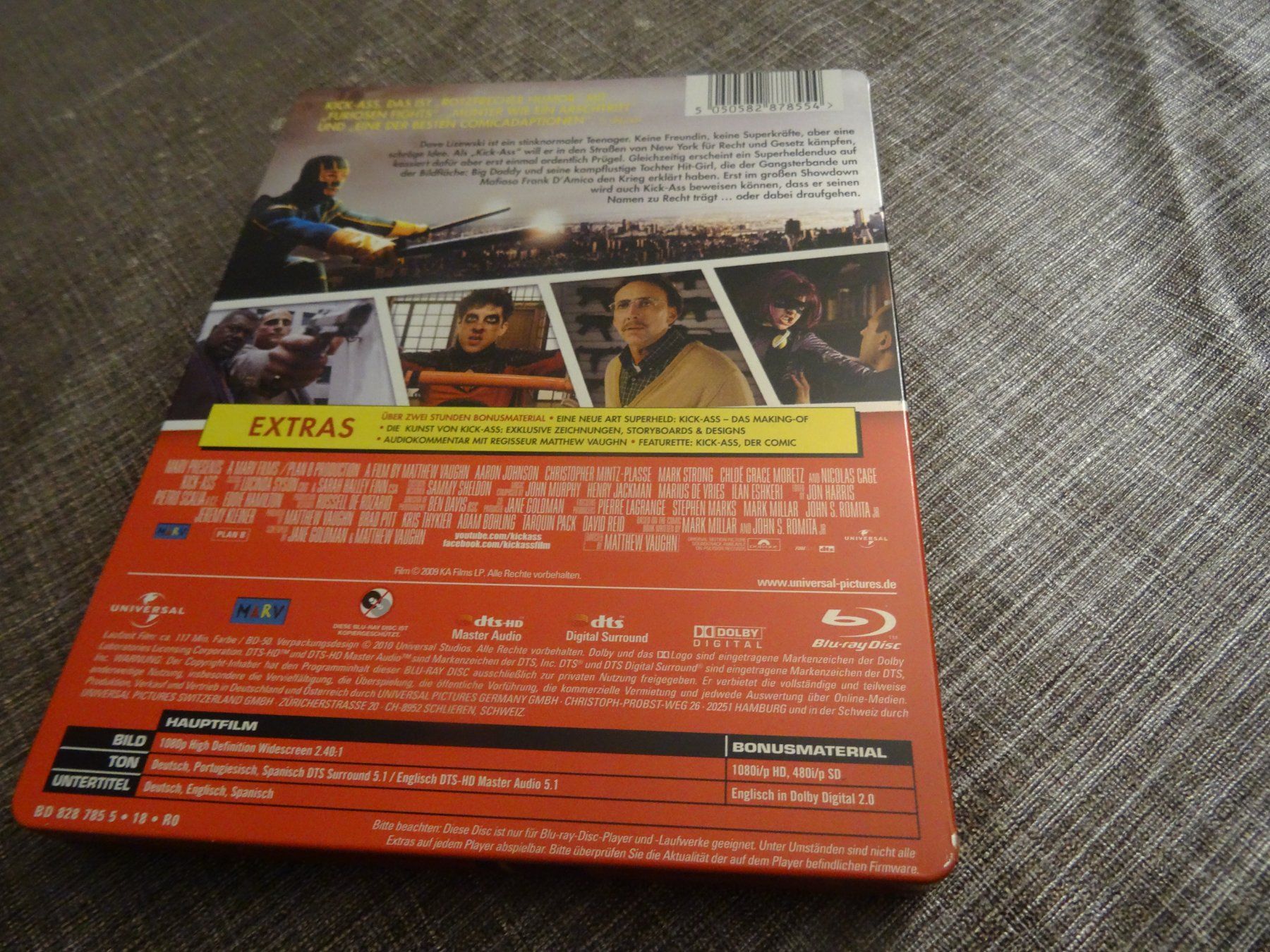 Tutti i DVDs: Kick-Ass STEELBOOK BLU-RAY – Usato da Olten venduto da Disc-Verkauf 2