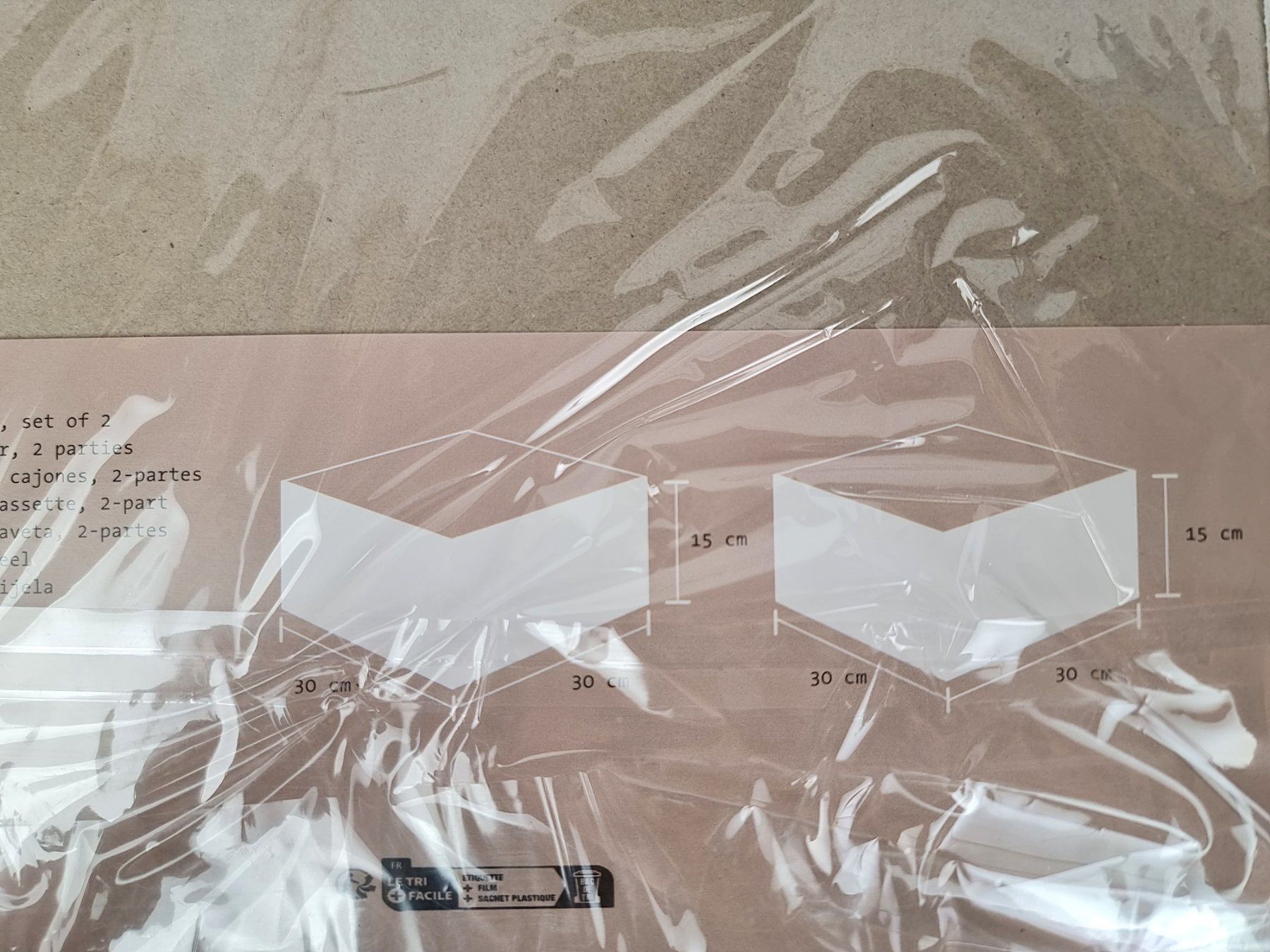 Altro per la casa: Organizer Set aus Leinen,  2-teilig – Usato da Urtenen-Schönbühl venduto da Restwert_Schoenbuehl 3