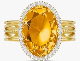 Ring 14k vergoldet
