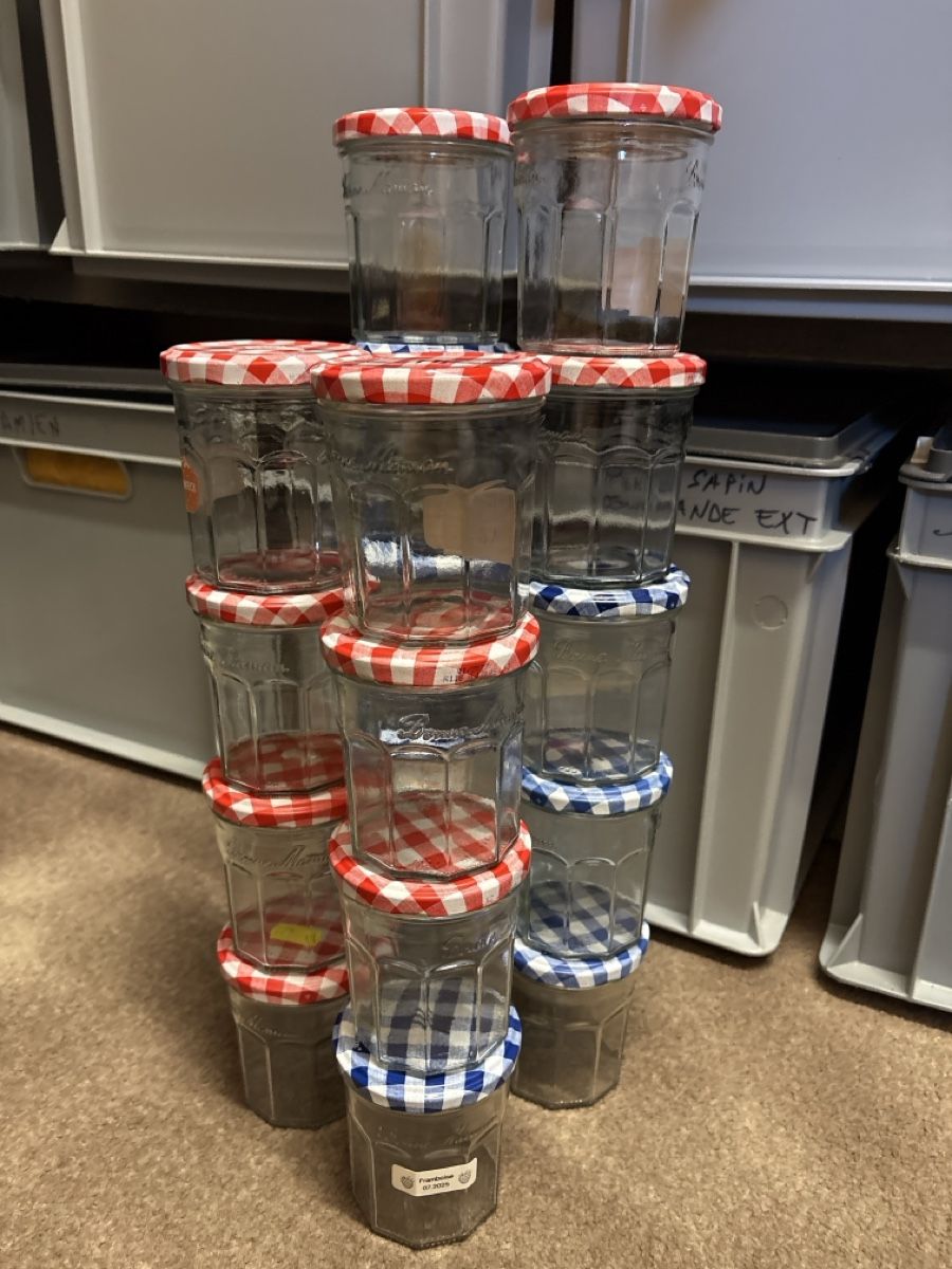 Contenitori & Simili: 18 bocaux pour confiture – Nuovo (secondo la descrizione) da Riddes venduto da nati48