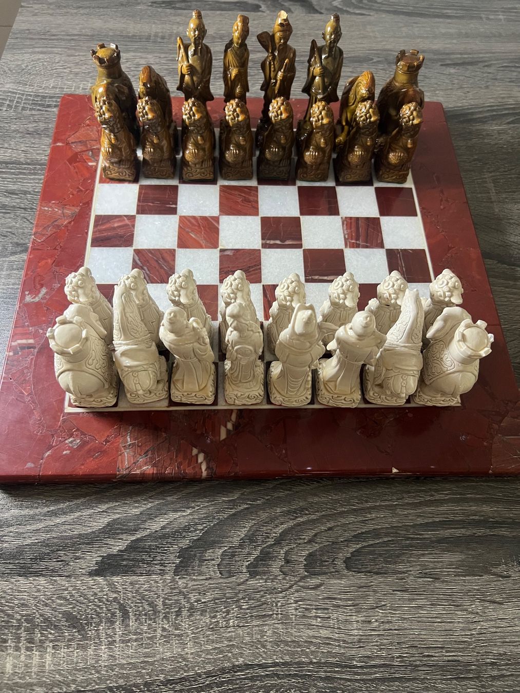Spiele: Schachfiguren Keramik – Gebraucht aus Gossau ZH von iulian7
