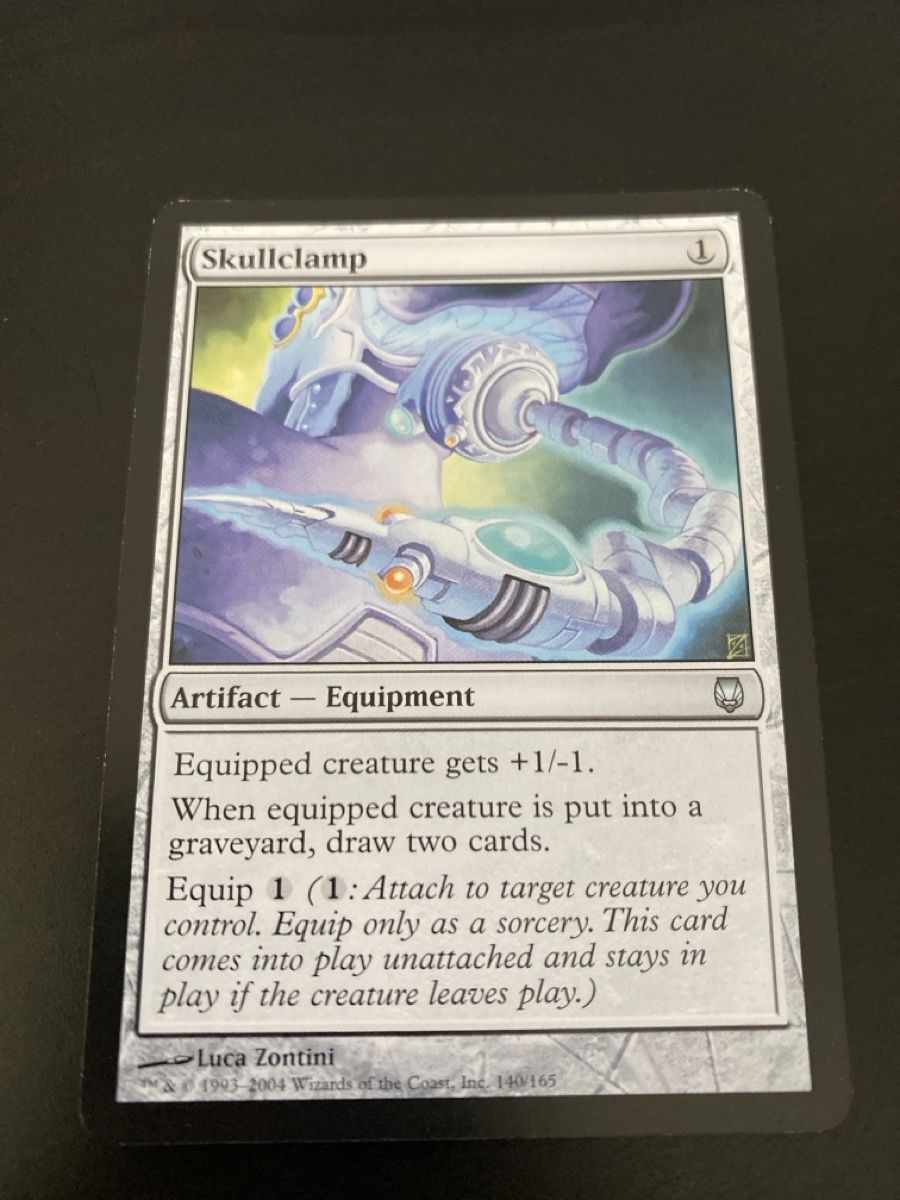 Magic The Gathering Sammelbilder & Trading cards: Skullclamp – Gebraucht aus Oberglatt ZH von Finlandia1