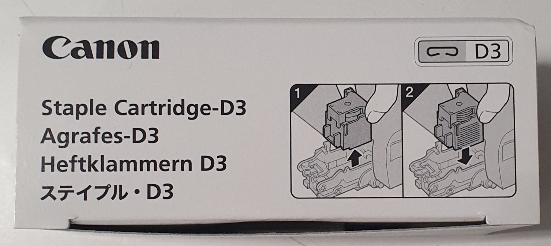Canon Drucker: Canon Stapel Cardridge D3 – Neu und originalverpackt aus Samstagern von Maximus14