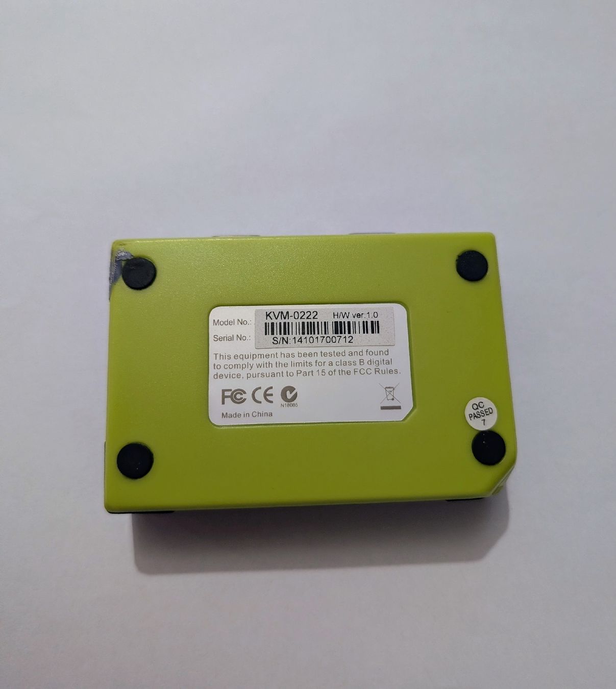 Laufwerke & Adapter: Level One KVM-0222 2-Port USB KVM Switch – Gebraucht aus Flumenthal von frfi 1
