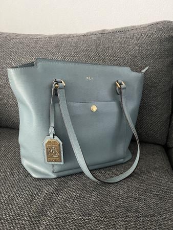 Ralph Lauren Tasche, hellblau, neuwertig, Top Zustand!