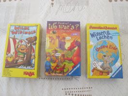Spiele - Set 2 - Wikinger, Wo war's, Wissen - Neu OVP