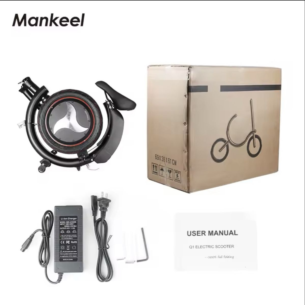 Mini Bike: E-Scooter von Mankeel – Nuovo e nell'imballaggio originale da Schötz venduto da padabe 1