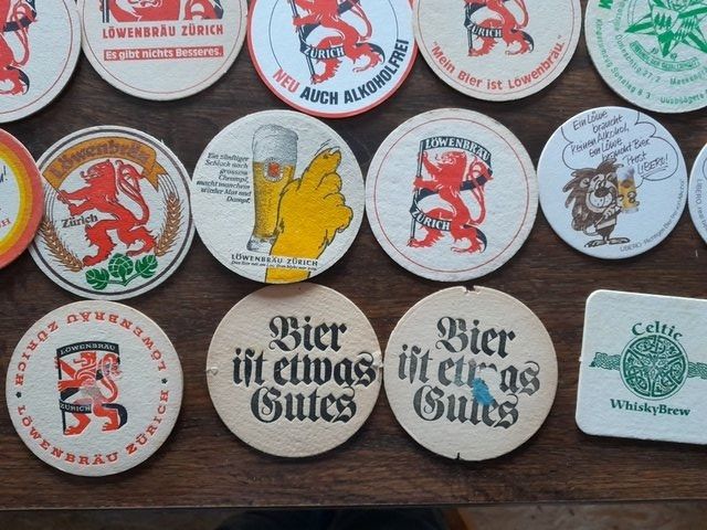 Dessous de verre: Bier Brauerei Löwenbräu Bierdeckel – D'occasion à St.Gallen par Stocken64 2