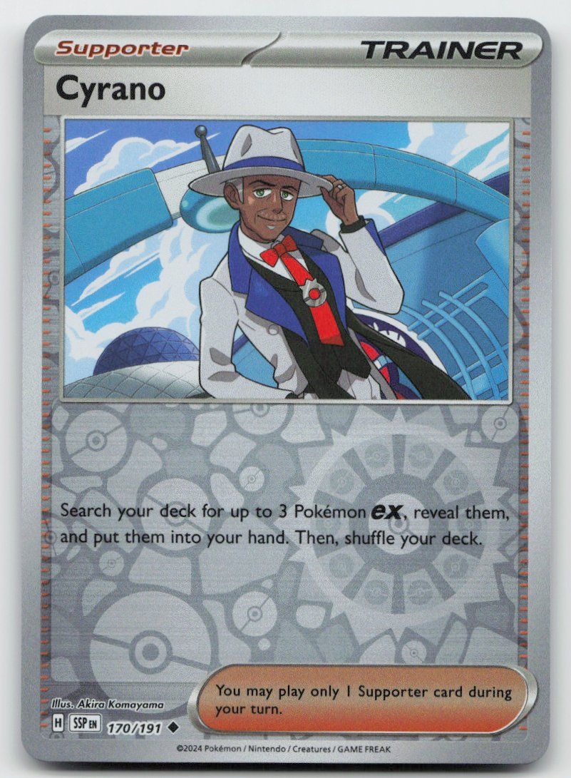 Pokémon Carte collezionabili: Pokemon Cyrano Reverse 170/191 SSP EN 2024 – Usato da Lugano venduto da VlaseCard