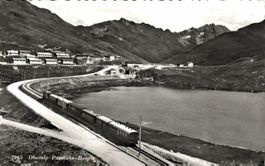 Oberalp - Passhöhe, Hospiz. Furka-Oberalp-Bahn