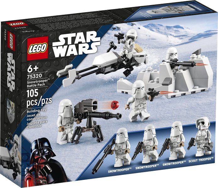 Lego Kit di costruzioni: LEGO Star Wars 75320 Snowtrooper Battle Pack – Nuovo e nell'imballaggio originale da Basadingen venduto da NekoBricks