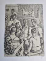 Eugen ZELLER (1889-1974) - LITHOGRAPHIE  SIGNIERT RARITÄT