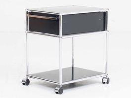 USM Rollcontainer in Graphitschwarz