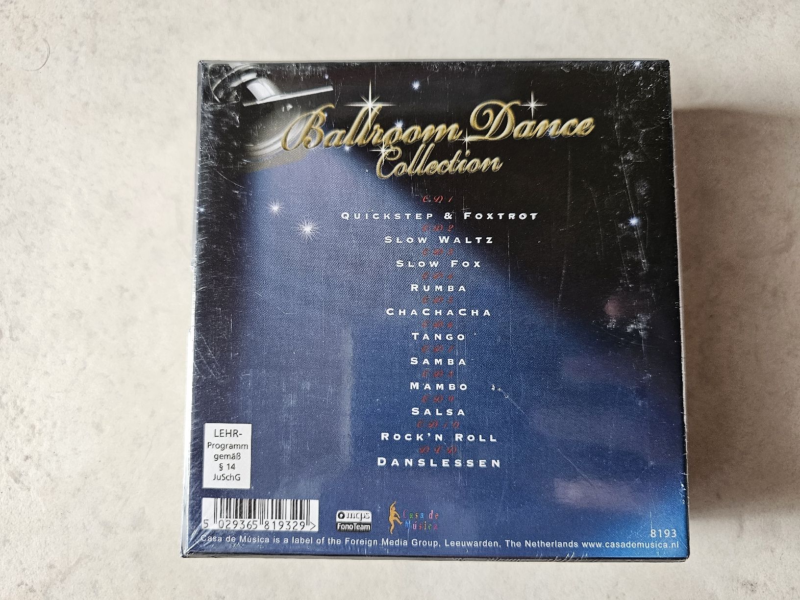 CD: Ballroom Dance Collection / 10 CD + DVD Box Fabrikneu – Nuovo e nell'imballaggio originale da Schneisingen venduto da backstore24 1