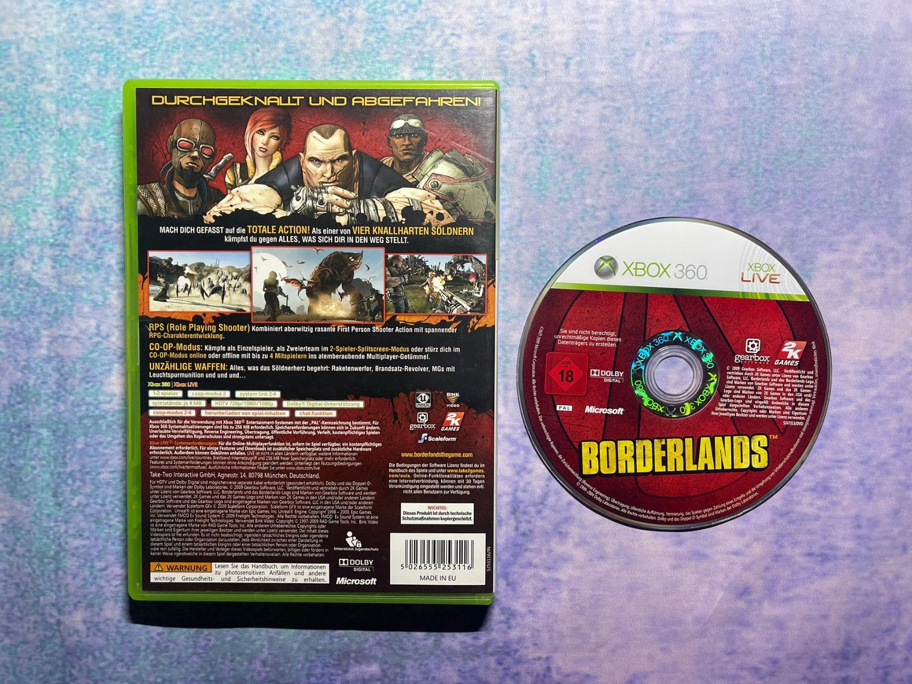 Giochi: Xbox360: Borderlands – Usato da Märstetten venduto da AlienNova 1