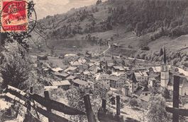 Küblis Dorfansicht 1916