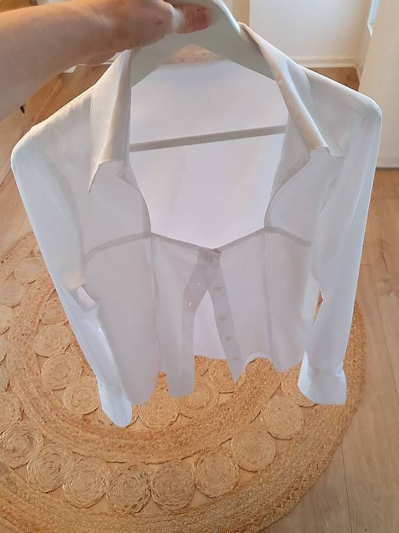 Blusen: Massgeschneiderte Thai Silk Bluse weiss Grösse 38 – Neu (gemäss Beschreibung) aus Solothurn von antonella16 4