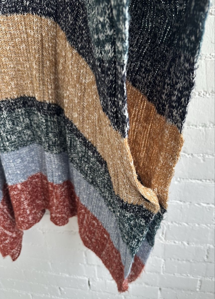 H&M Maglioni & Felpe: H&M – Onesize Strickponcho mit Rollkragen – Usato da Bern venduto da Fraeuleinhonig 3