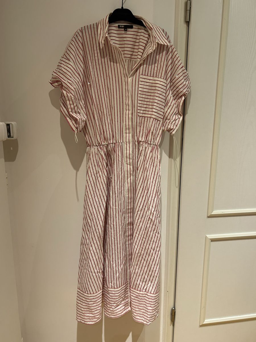 Maje Robes: Robe Maje rayée blanc/rouge taille 38 – Neuf (Voir description) à Les Acacias par Jeanne_lng