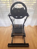 Logitech G923 + GT Omega Simrig / Wheel Stand mit Rollen
