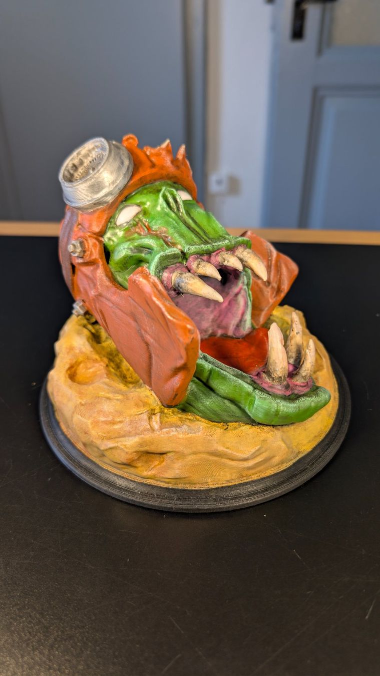 Figuren: Dice Tower Ork Skull – Warhammer 40K Accessory – Neu (gemäss Beschreibung) aus Roveredo GR von 3D_ZAGA 1