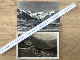 Engadin Roseggletscher Alp Grüm alt AK