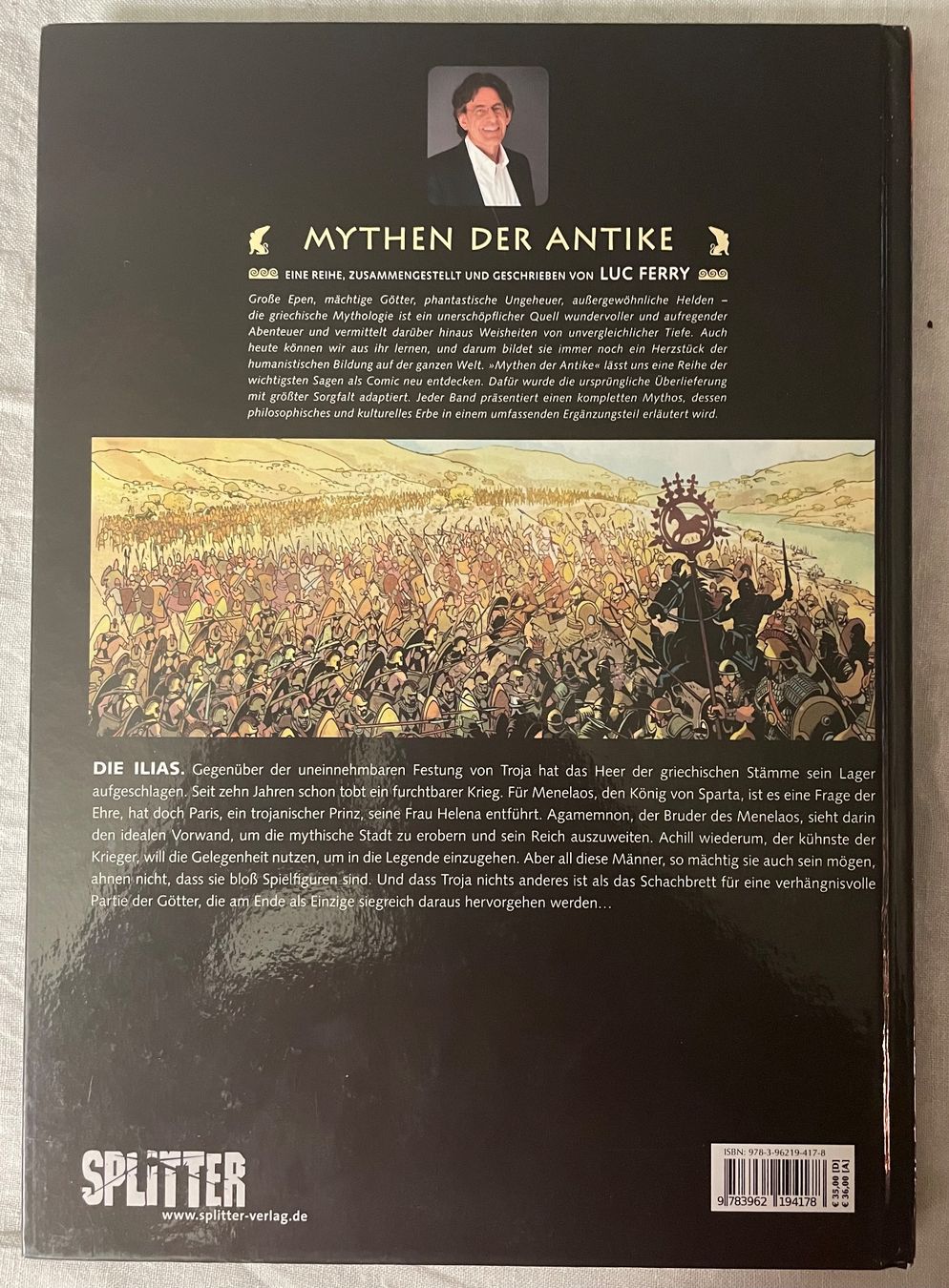 Fumetti: Comic "Die Ilias" Mythos der Antike von Ferry - Splitter – Nuovo (secondo la descrizione) da Winterthur venduto da crave 1