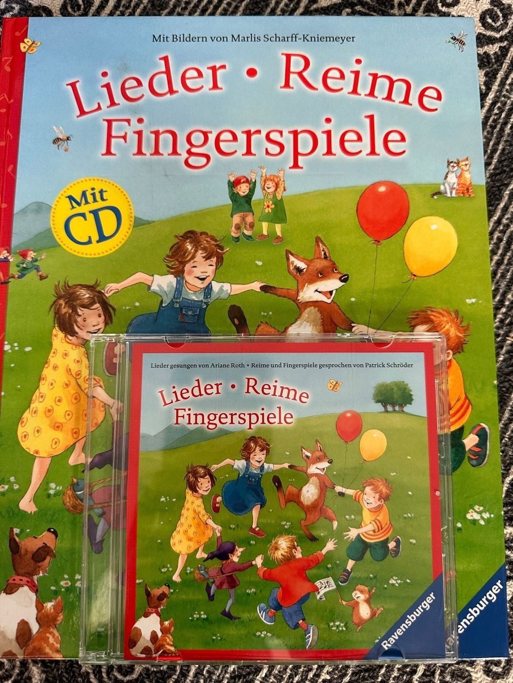 Libri: Liederbuch mit CD: Lieder - Reime - Fingerspiele – Usato da Muri AG venduto da Shoshana5