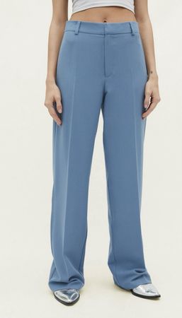 Stradivarius - Pantalon bleu - taille 42