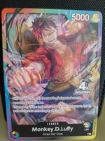 One Piece 4th Anni Stamp Pre-Release Luffy Leader Englisch