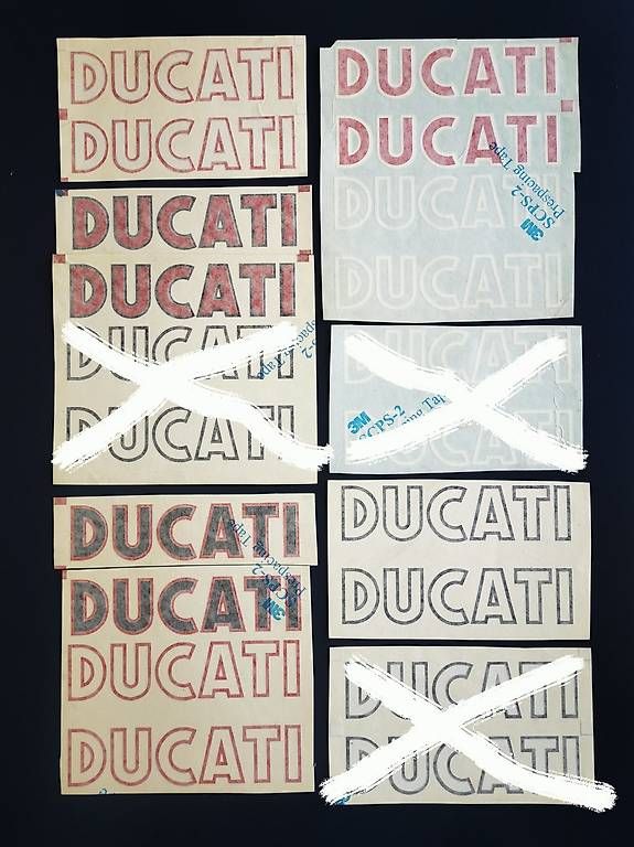 Autocollants: DUCATI Logo Embleme Sticker – Neuf (Voir description) à Zürich par SecondHandLife