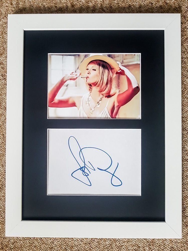 Autografi: Faye Dunaway - Autogramm gerahmt – Nuovo (secondo la descrizione) da Kaisten venduto da Simpsons4