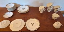 Wedgwood Osborne Bone China Porzellan Set – Top -  "28-tlg."
