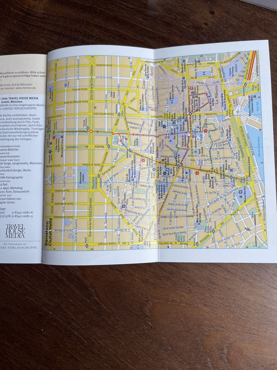 Libri: Barcelona MERIAN Reiseführer – Usato da Hirzel venduto da BAGY54 2