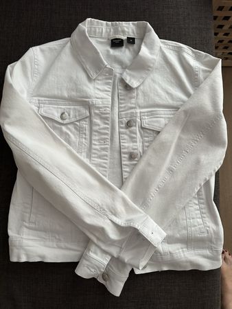 Jeansjacke Vero Moda weiss Grösse M guter Zustand